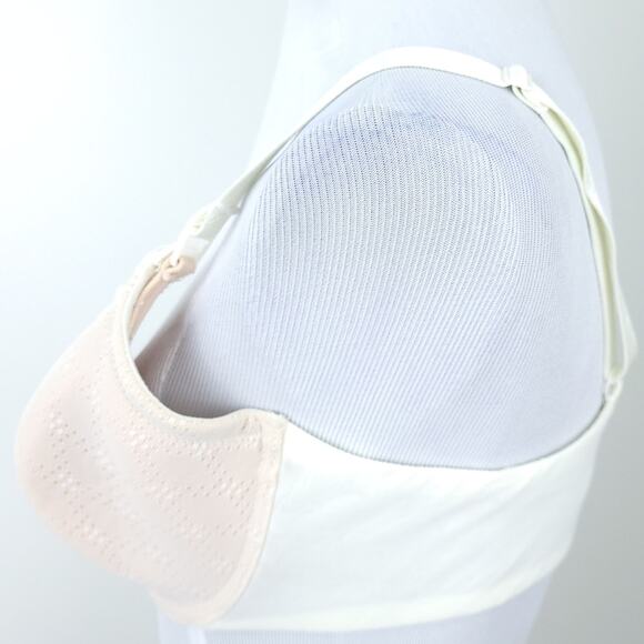 Gillian O'Malley 38D Bra Snap Front (Nursing, Breastfeeding Friendly) Beige Lace - Picture 5 of 6